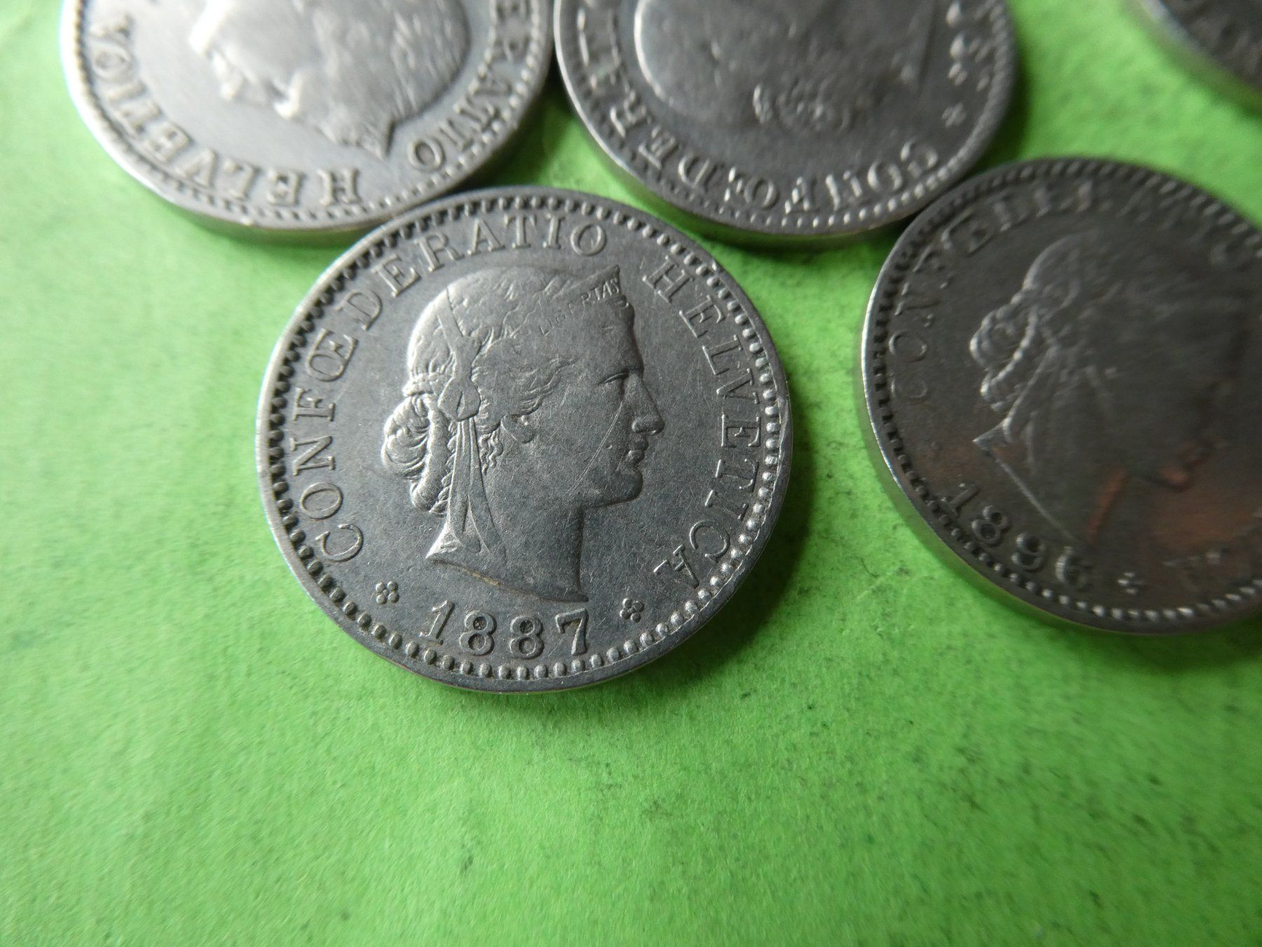 Tutti le monete: Schweiz ab 1884,  Konvolut uralte 20-Räppler – Usato da Hinterforst venduto da Rohusri 3