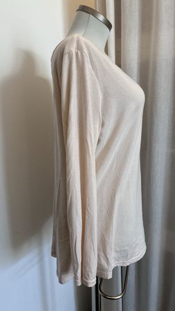 Joga Damen Langarmshirt Rosa Grösse L mit Rückenausschnitt