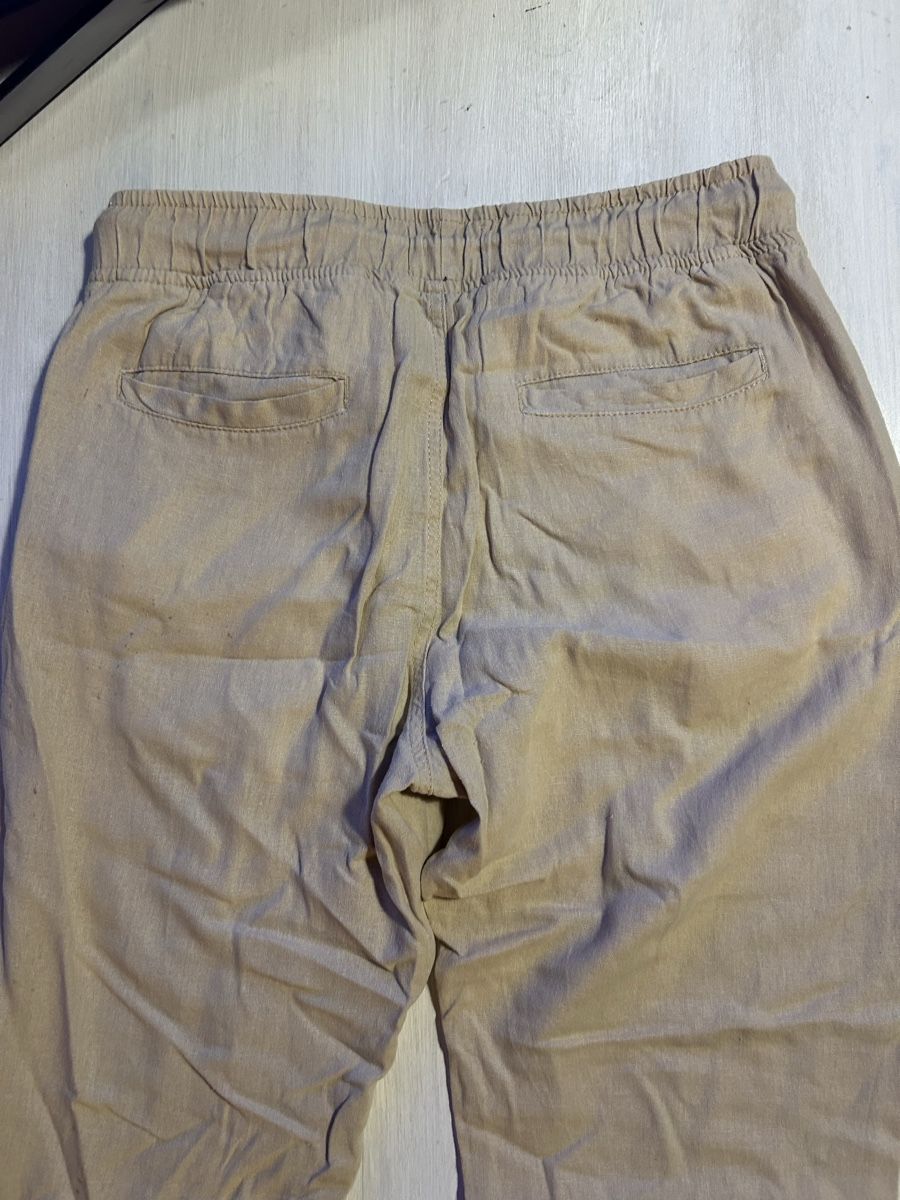 Pantalons: Leinenhose beige Gr. M – D'occasion à Riedholz par karinadam 5