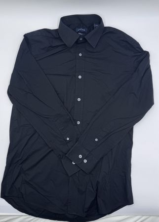 Herren Hemd Nautica schwarz Langarm Grösse L gebraucht