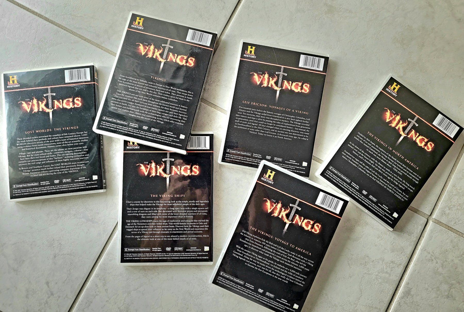 Tutti i DVDs: VIKINGS DVD-Dokumentation – Usato da Oberuzwil venduto da rtr_wp6m 3