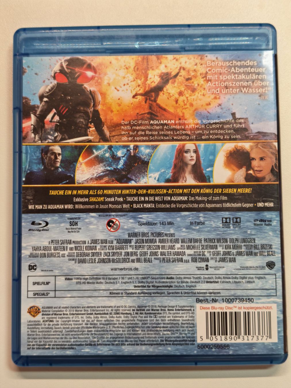 Tous les DVDs: Aquaman – D'occasion à Liestal par Kratzilla 2