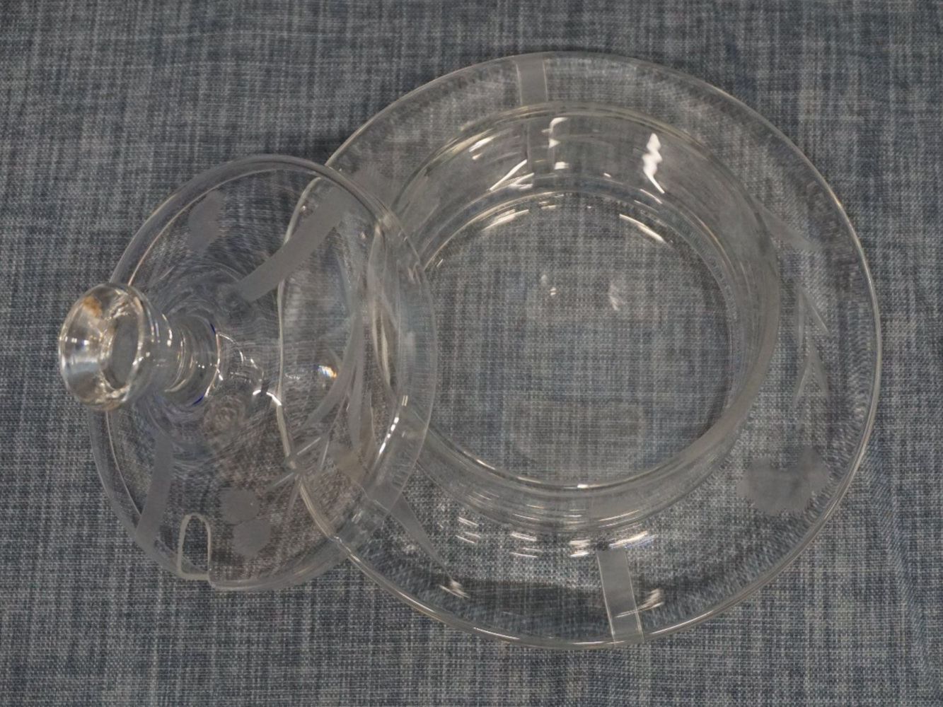 Bicchieri: Marmeladen-Glas mit Deckel, Graviert – Nuovo (secondo la descrizione) da Diessbach b. Büren venduto da Crocharry 3
