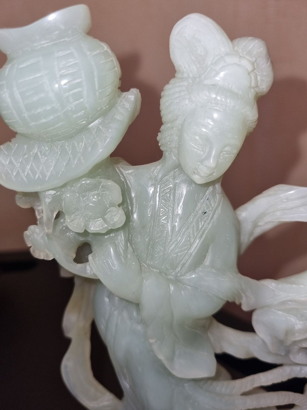 Statuette: Statuette en jade d'une Geisha – Usato da Savièse venduto da rox_wpp5 3