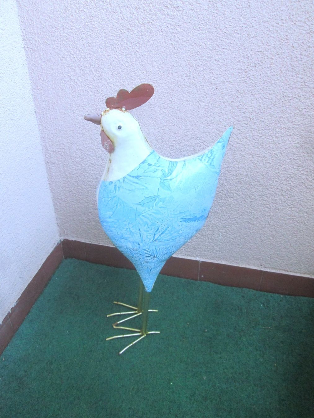 Toutes les décorations: Huhn aus Metall – D'occasion à Sementina par babucia