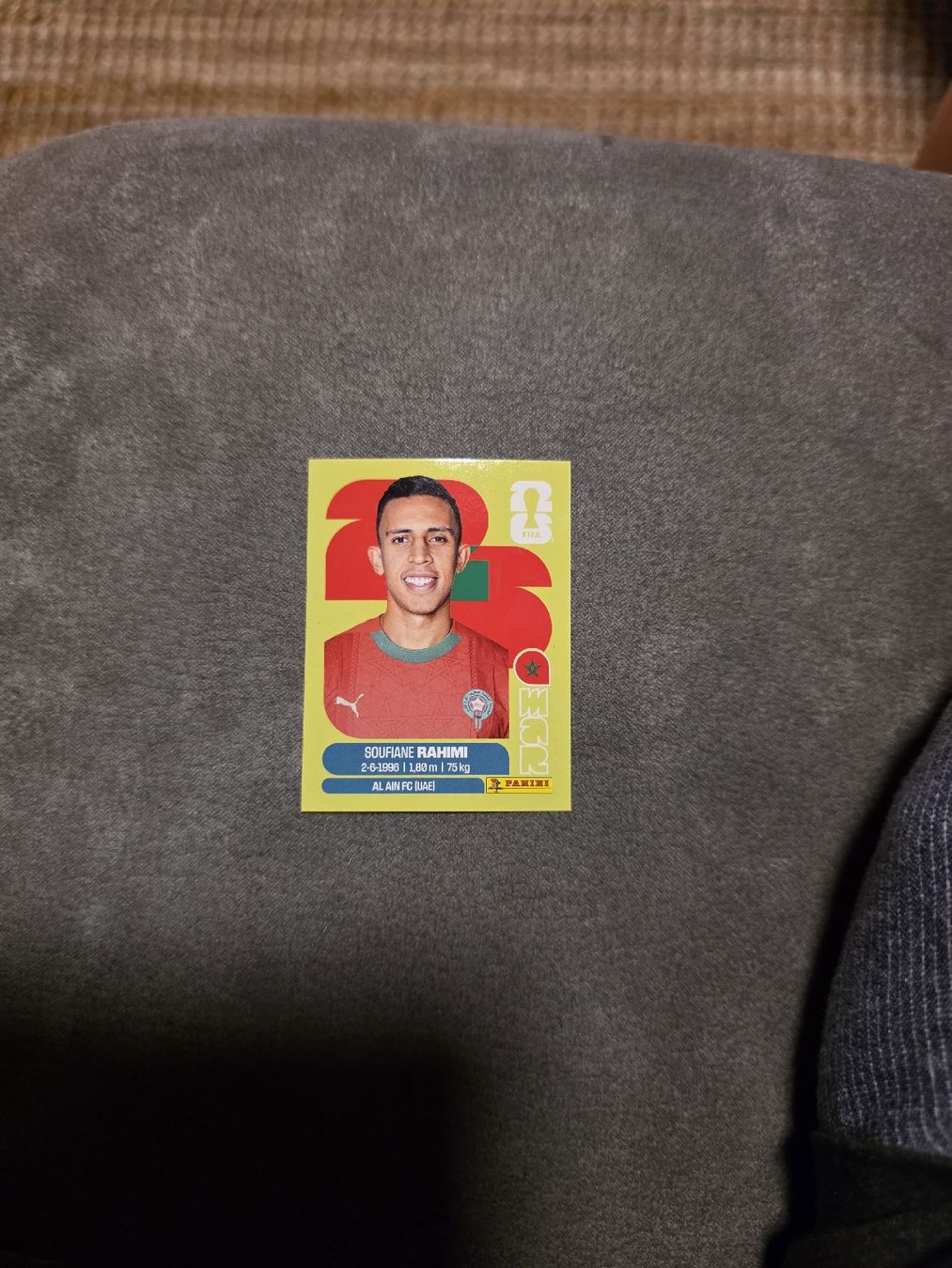 Panini Carte collezionabili: Panini WM 2026 MAR 18 Rahimi – Nuovo (secondo la descrizione) da Romanshorn venduto da leeh78