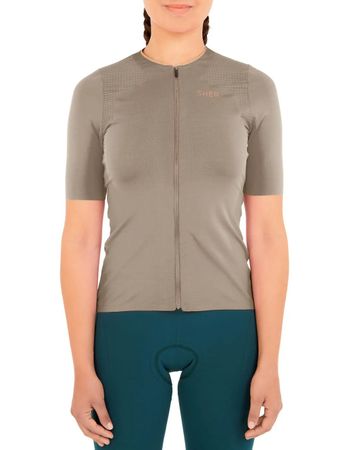 SHER Radtrikot Venere taupe Grösse XS