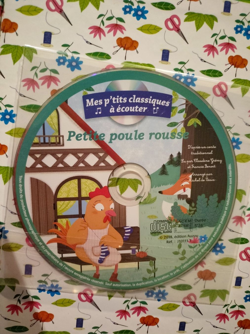 Libri: Un conte : Petite poule rousse avec CD – Usato da Cortaillod venduto da rozinna 1