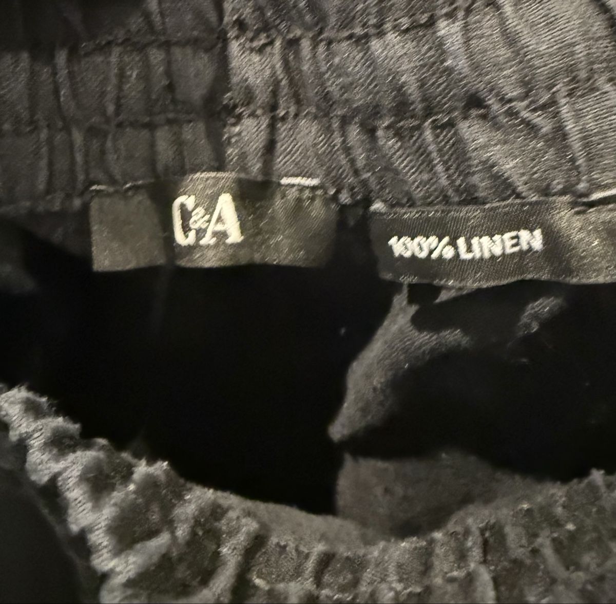 C&A Pantaloni: Schlupfhose Leinen Grösse 52     von C&A – Usato da Pfeffikon LU venduto da pepino17 3