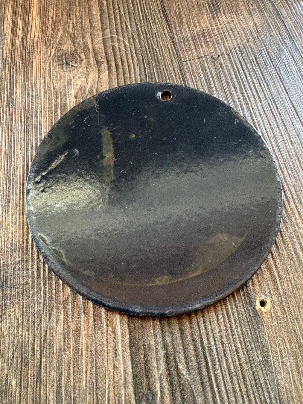 Ecriteaux: Emblem emailliert TEXACO rund 13cm Deko – D'occasion à Wetzikon ZH par Boldeagle01 2