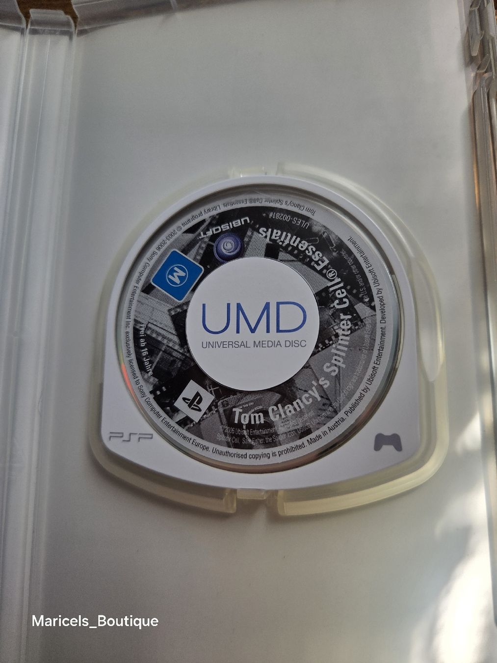 Spiele: Tom Clancy's Splinter Cell Essentials PSP UMD game – Gebraucht aus Winterthur von Maricels_Boutique 2