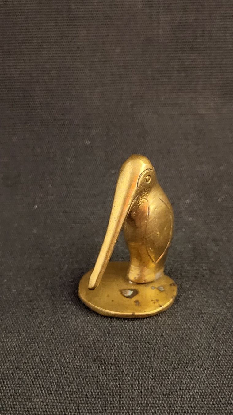 Figurines: Bronze-/Messing-Vogel KIWI – D'occasion à Basel par spinne02 1