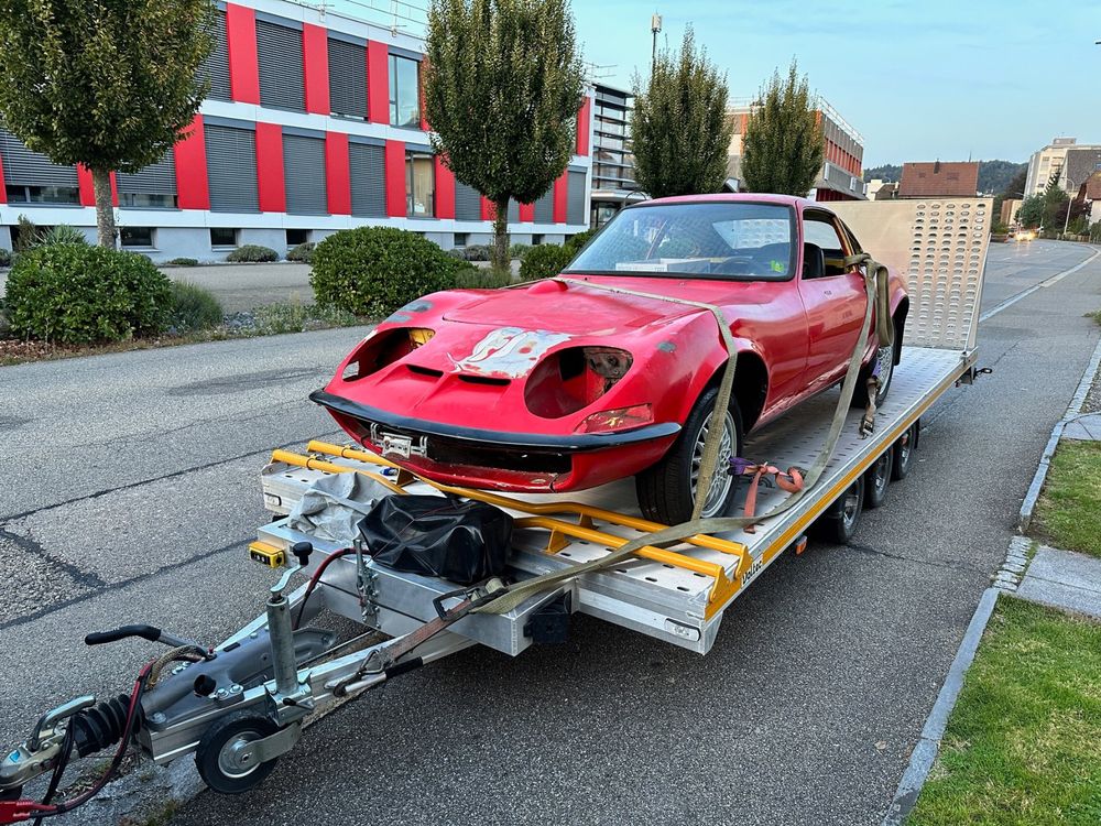 OPEL GT 1900 S ZUM FERTIG STELLEN. EINTAUSCH MÖGLICH