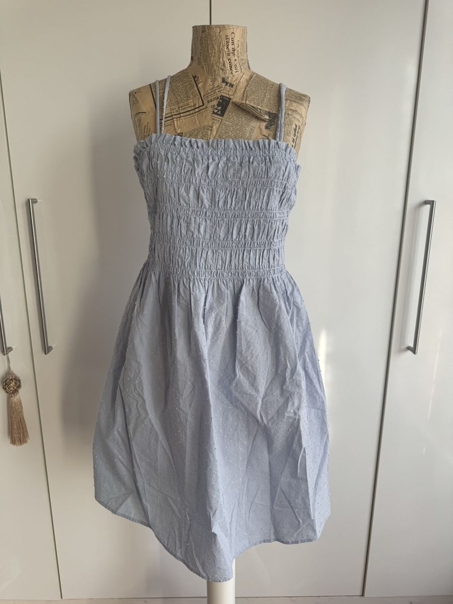 H&M Kleider: Baumwollekleid – Neu (gemäss Beschreibung) aus Rotkreuz von Mini_mela33