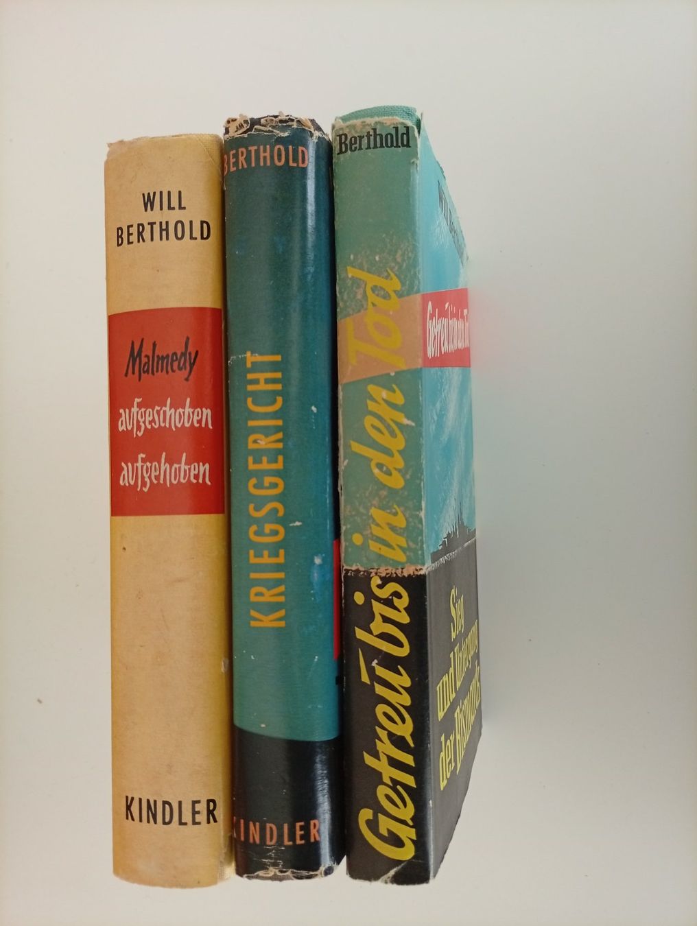 Livres: Will Berthold, drei Vintage-Ausgaben – D'occasion à Locarno par edn.vintage 2