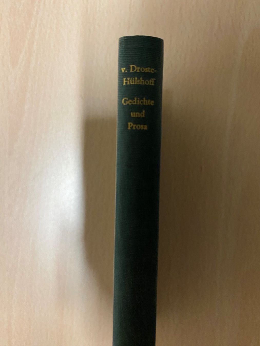 Libri: Droste-Hülshoff: Gedichte und Prosa – Usato da Starrkirch-Wil venduto da UB007