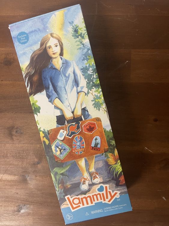 Puppen: 1. Auflage Rarität - Lammily die 1. Barbie im richtigen Mass – Neu und originalverpackt aus Dietikon von Monina