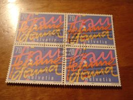 Sondermarke Frau, Femme, Donna, 2000. FDC + 4erblock ET-o