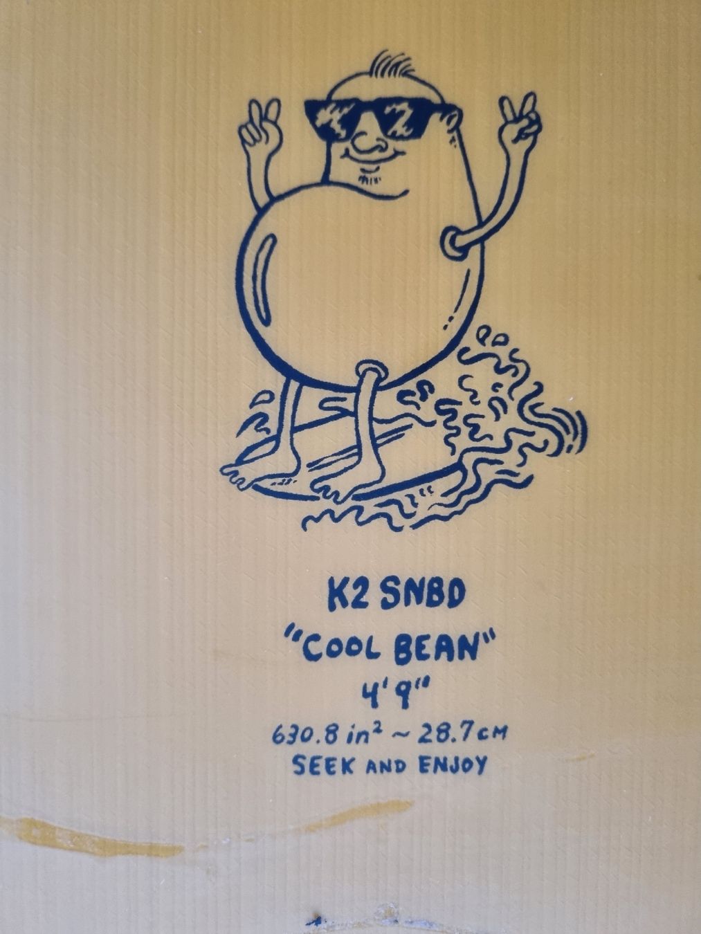 K2 Board: K2 Cool Bean (Powder) Snowboard – Usato da Liebefeld venduto da Nobody7 1