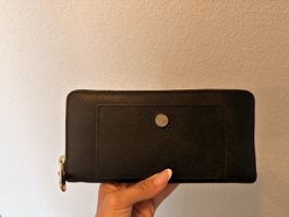 Portemonnaie Michael Kors schwarz Leder Damen