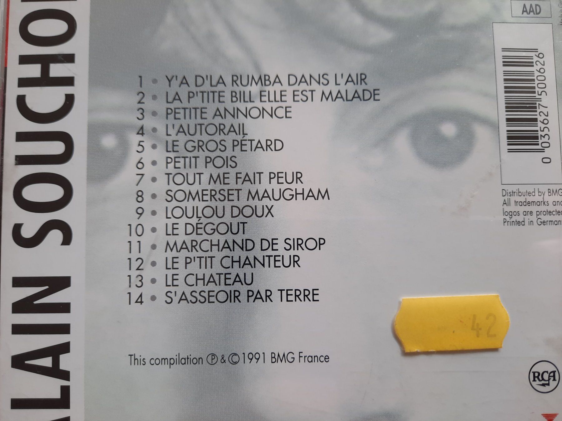 CD: CD Alain Souchon - The collection – Usato da Pully venduto da bro_n52j 2