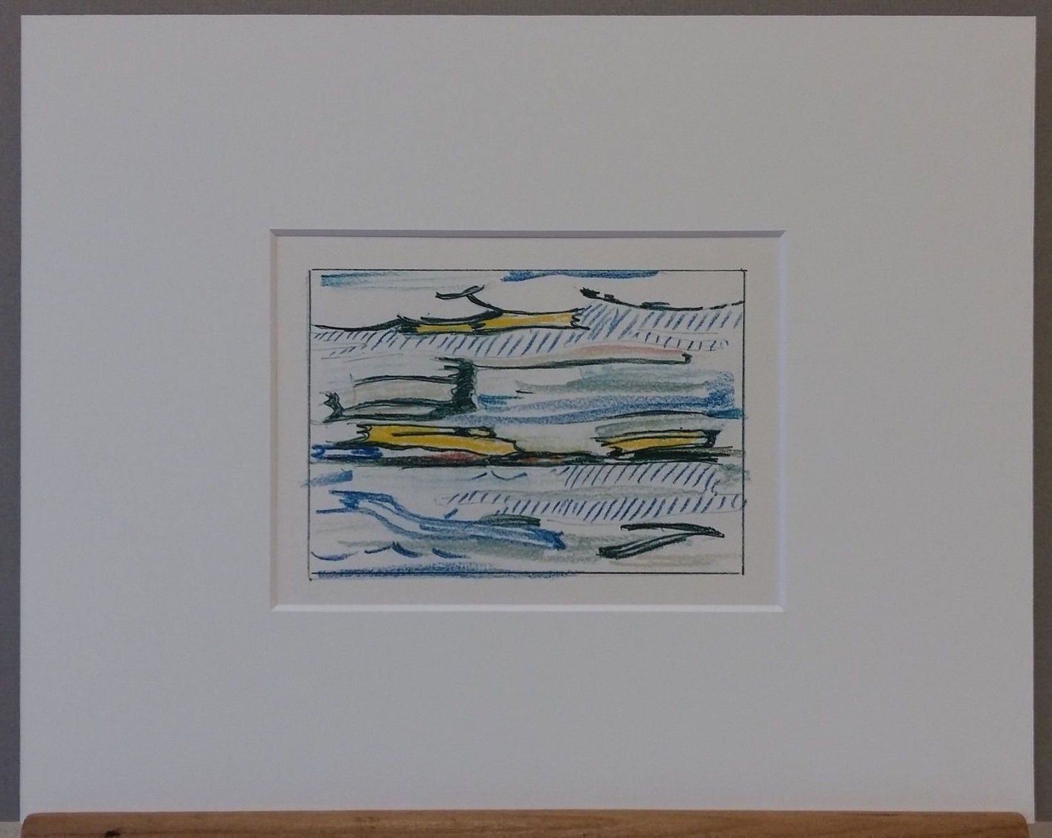 Grafica & Litografie: Roy Lichtenstein   Seascape – Usato da Nennigkofen venduto da Sommersonnen 1