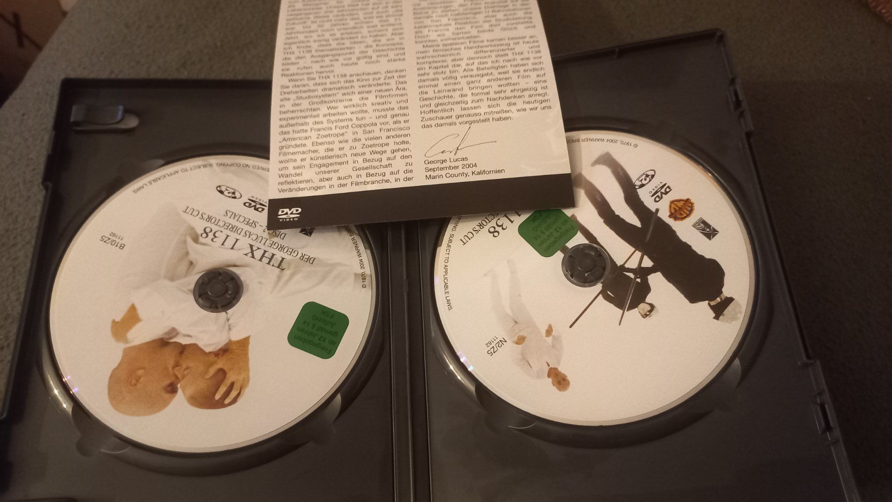 Alle DVDs: THX 1138 - Director's Cut 2 DVD Set – Gebraucht aus Olten von  2