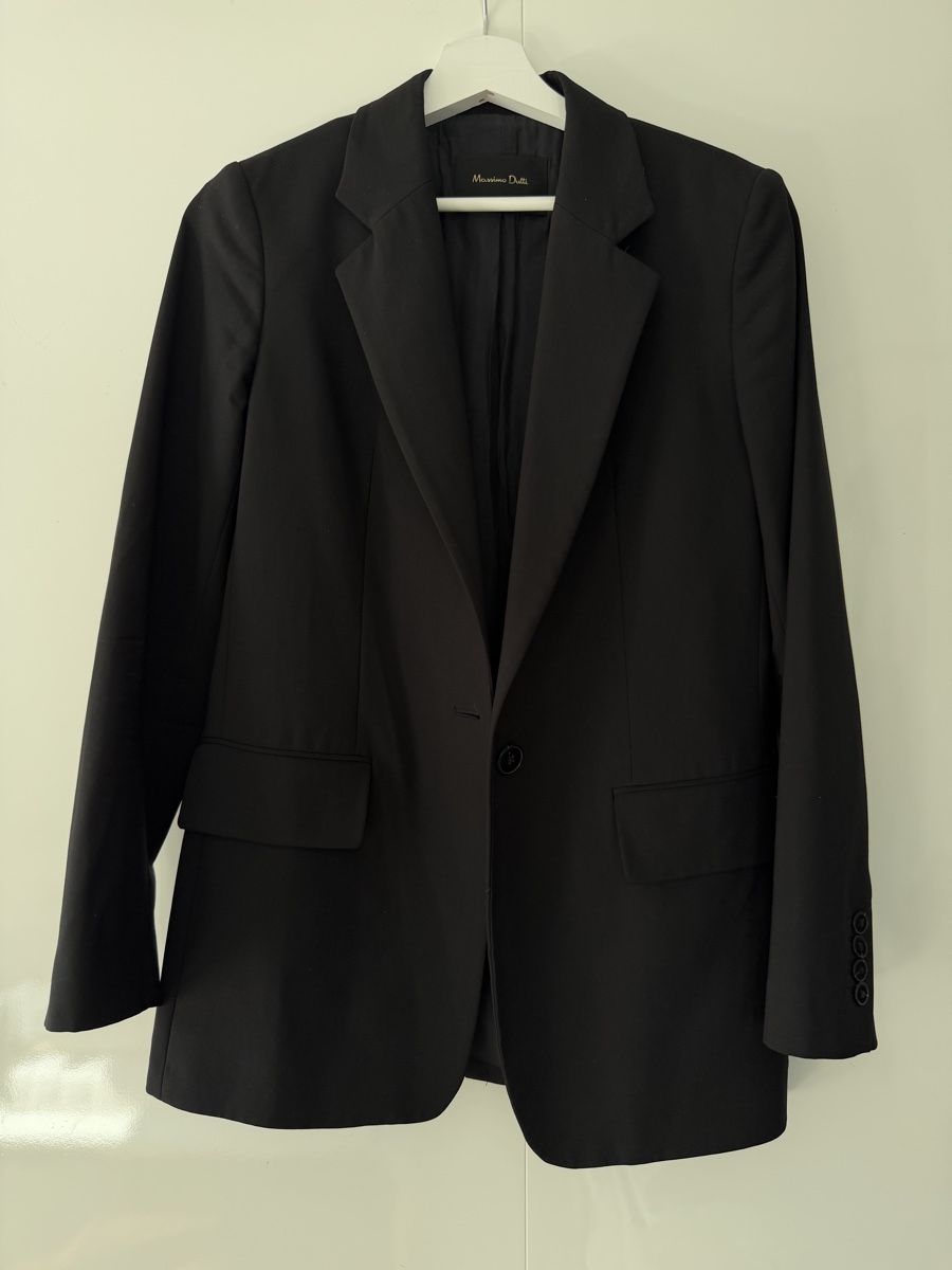 Massimo Dutti Vestes: Massimo Dutti black wool blazer size 36 – Neuf (Voir description) à Uster par Monika_OB 1