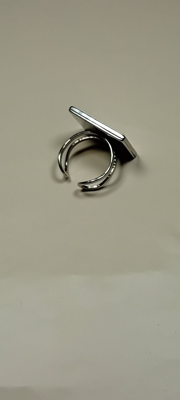 Anelli: ring edelsthal mit perlmut,,,,glanzig – Nuovo (secondo la descrizione) da Basel venduto da bij_5hqd 2