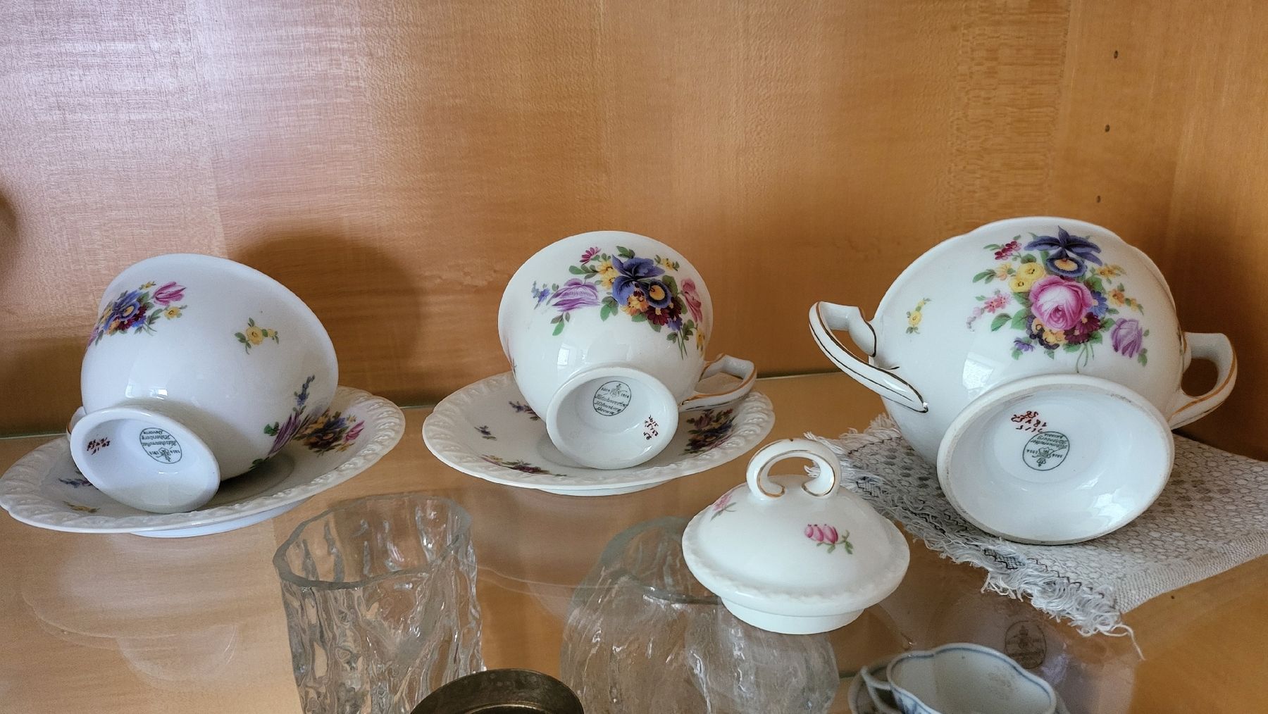 Services de table: antiker Tee-Kafeservice – D'occasion à Horgen par 2CH70 8