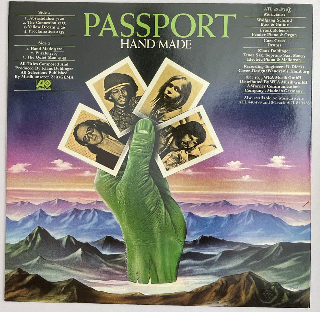 Dischi in vinile: LP: PASSPORT - Hand Made – Nuovo (secondo la descrizione) da Frenkendorf venduto da Yard-Sale-2000 1