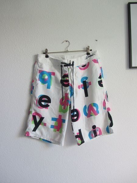 Diesel Pantalons: DIESEL - Badehose weiss gemustert S – D'occasion à Zürich par Diazaio