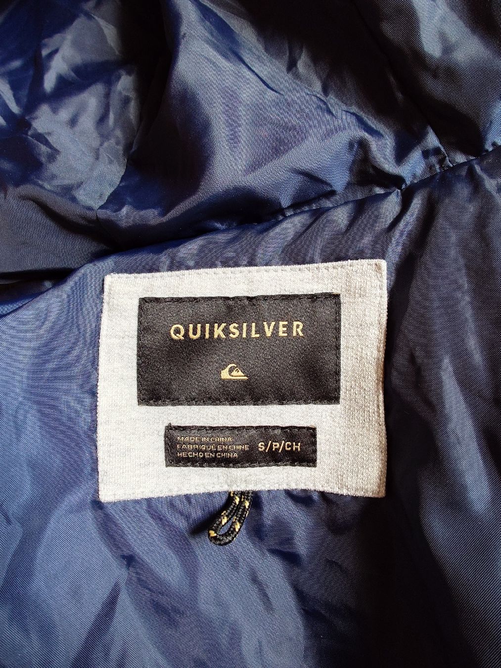 Jacken: Quiksilver Steppjacke Gr. S dunkelblau  – Neu (gemäss Beschreibung) aus Einsiedeln von Stradivarius0815 1