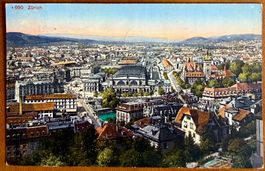 Zürich - Panorama 1913