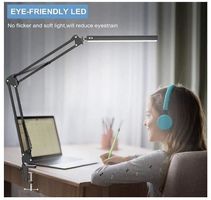 Schreibtischlampe Augenschutz Klemmfuß