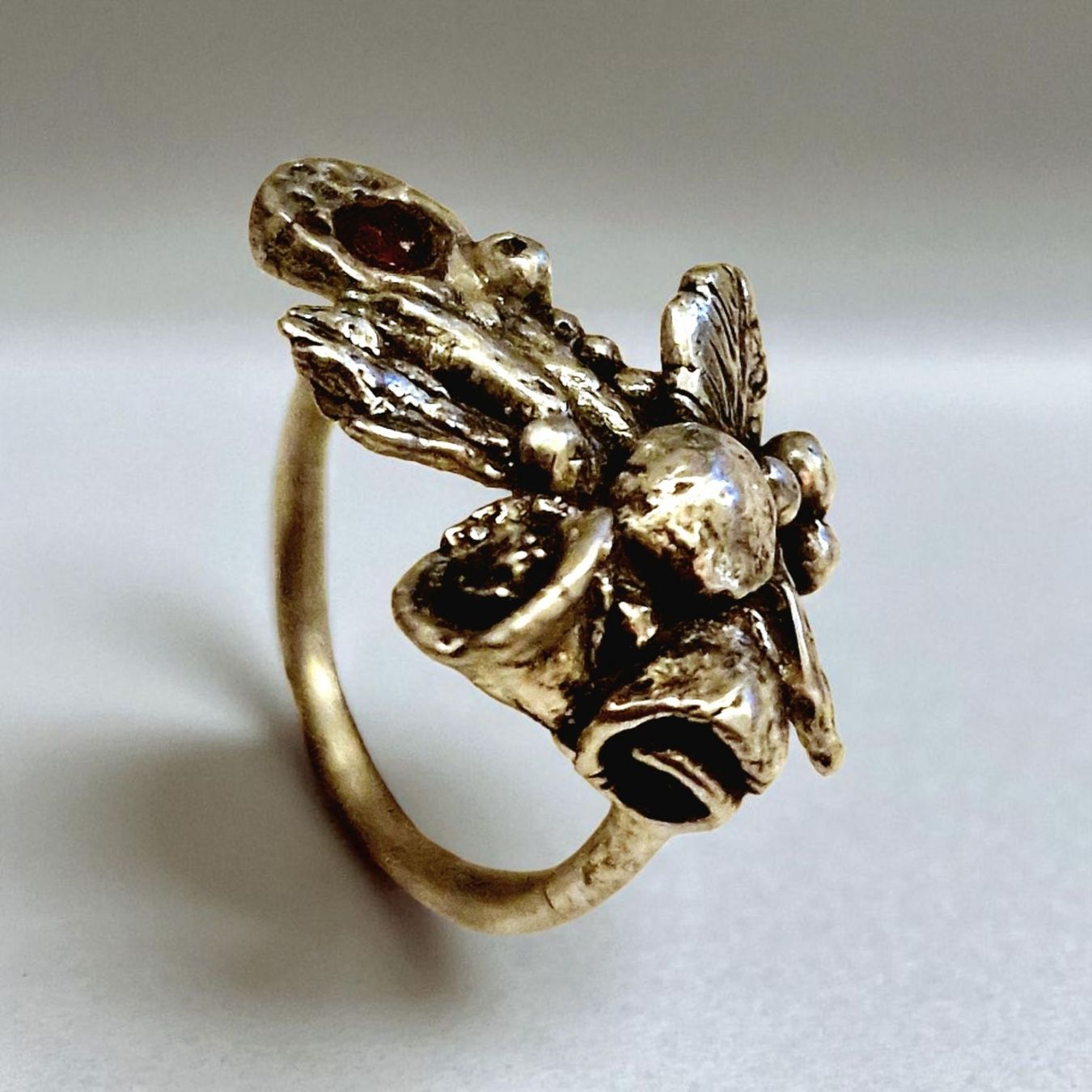 Ringe: Fairystyle Ring Silber & Granat, Grösse 46,7 – Neu und originalverpackt aus Aarau von Schmuckhoehle_MD 7