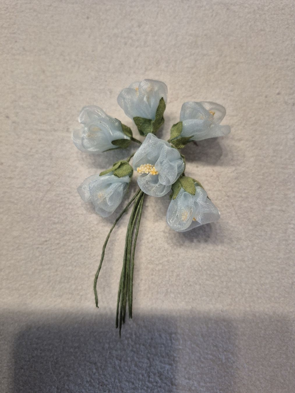 Alle Dekorationen: petites fleurs de soie en bouquet  – Neu und originalverpackt aus Obermumpf von Dadacaramel 2