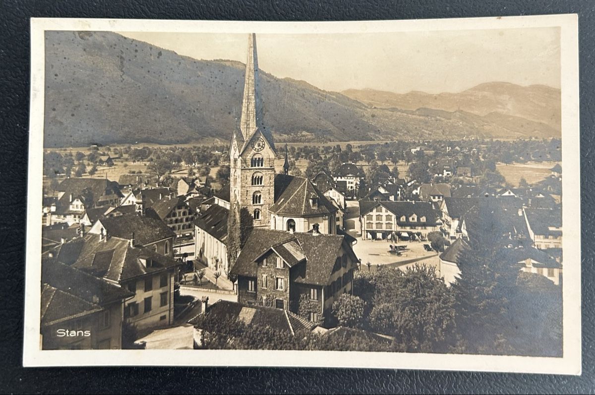 Ansichtskarten: Fotokarte Stans  – Gebraucht aus Horw von Tellbub