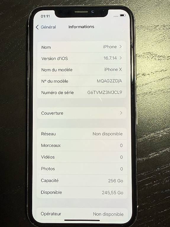 Handys / Smartphones: iPhone X 256Go – Gebraucht aus Ecublens VD von ozanorbb 2
