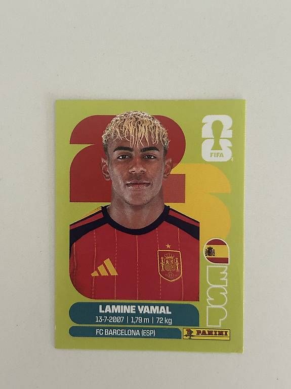 Carte collezionabili: Panini Lamine Yamal sticker – Nuovo e nell'imballaggio originale da Männedorf venduto da KaWa1984