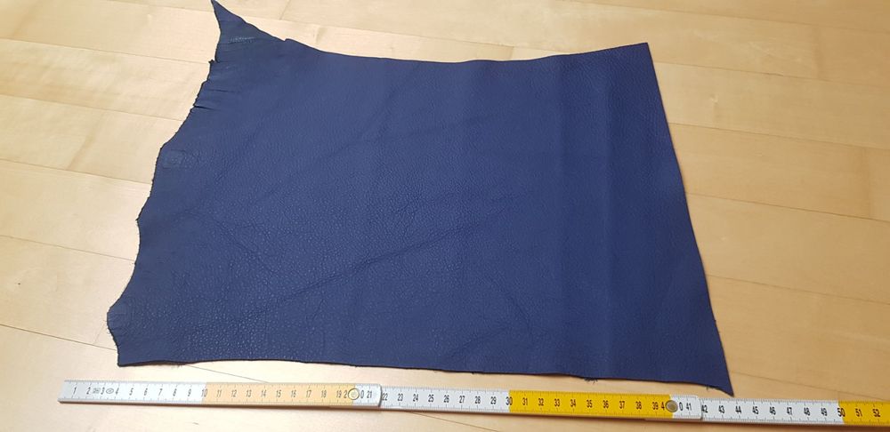 NAT Leathers Vollnarben-Nappa-Leder Aus Italien - Weiches Rindsleder Ca. 22-24 Sq Ft, 1.0-1.2 Mm