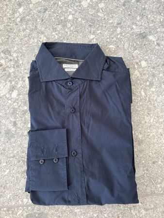 Herren Hemd BRUNELLO CUCINELLI Slim Fit Grösse XL