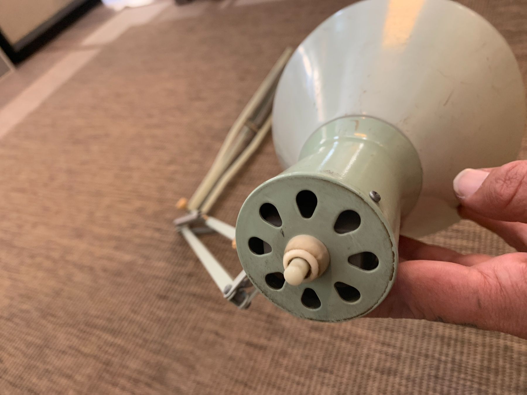 Lampen: Lampe vintage  d’architecte Ledu – Gebraucht aus Onnens VD von Vintage-Hifi-Store 1