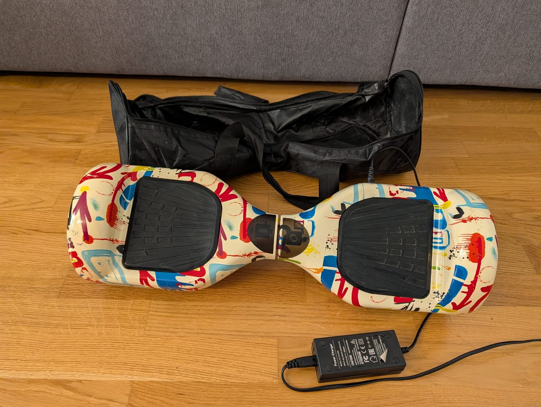 Hoverboard: Hoverboard Blueberry Graffiti mit Tasche und Ladegerät – Usato da Zofingen venduto da kar_9jfg