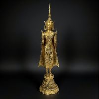Montags Buddha Statue Bronze – Rattanakosin Thailand 63,5 cm