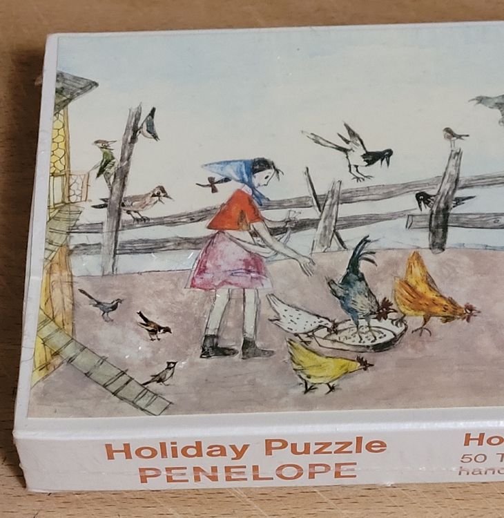 ⭐PENELOPE PUZZLE Holz Holiday 50-teilig NEU UND OVP | Kaufen auf Ricardo