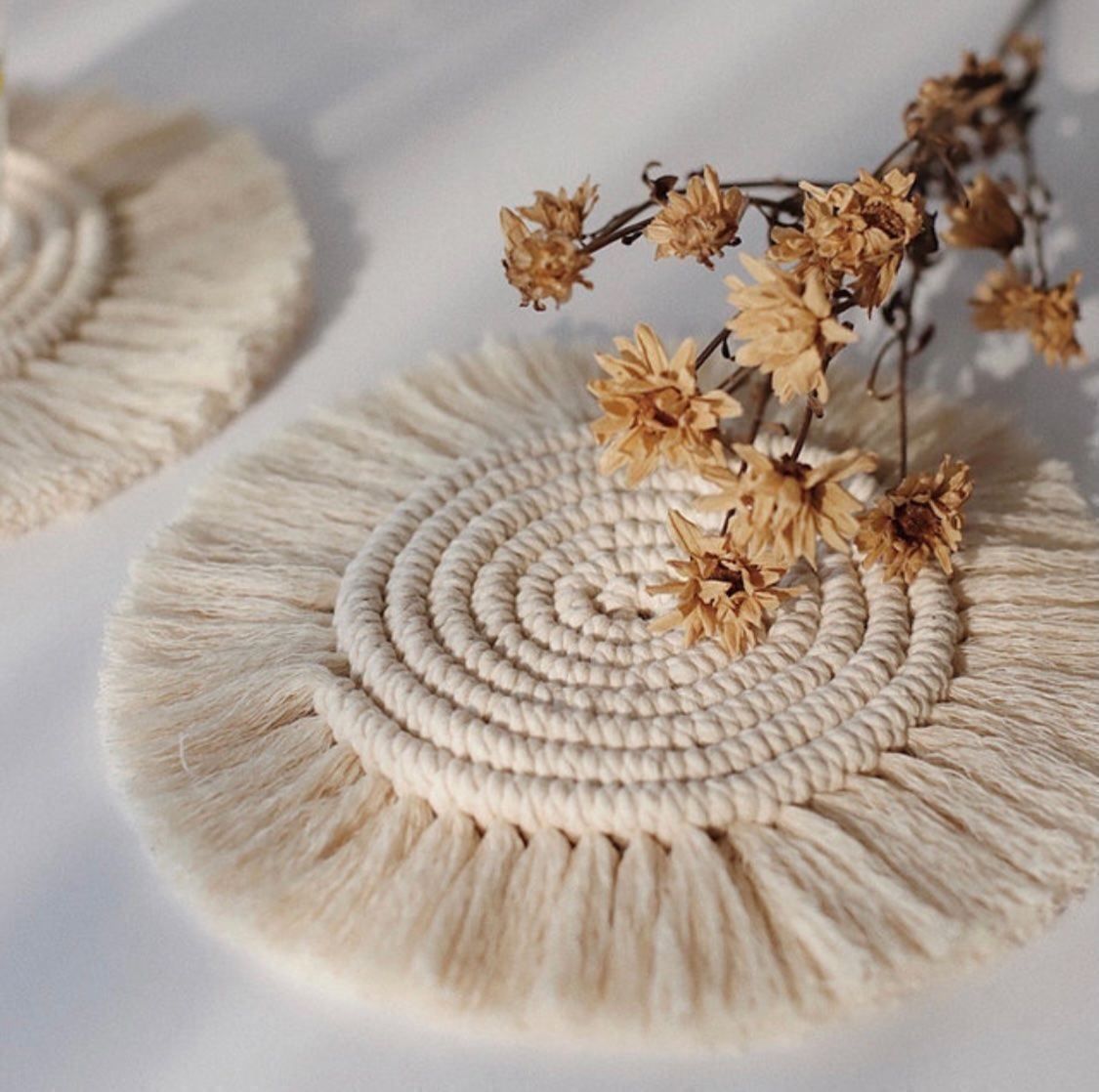 Sottobicchieri: Makramee Untersetzer boho-lux, NEU – Nuovo e nell'imballaggio originale da Lachen SZ venduto da Luxolino