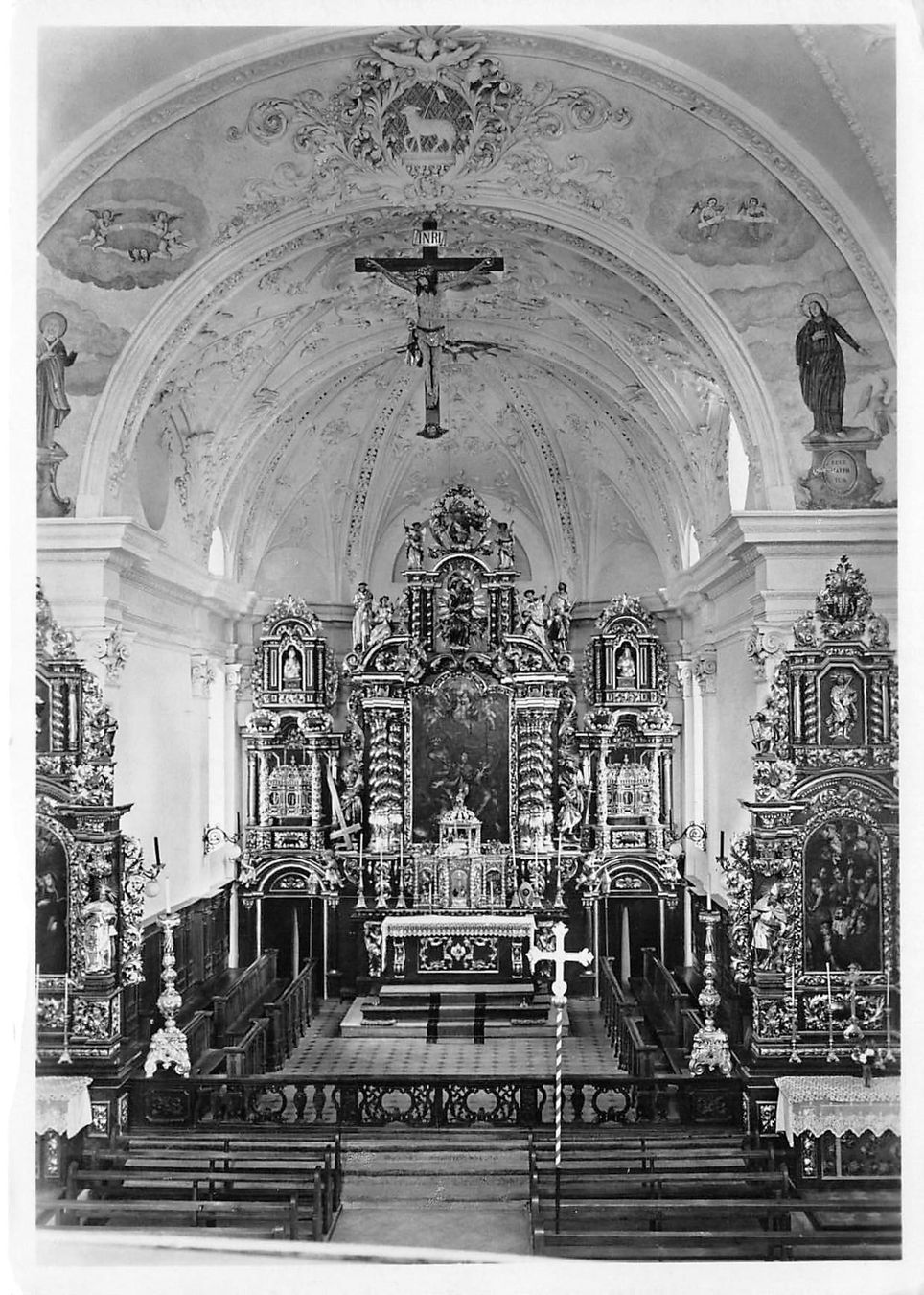 Cartes postales: Sedrun, Pfarrkirche – D'occasion à Ottikon b.Kemptth. par Neptun1974