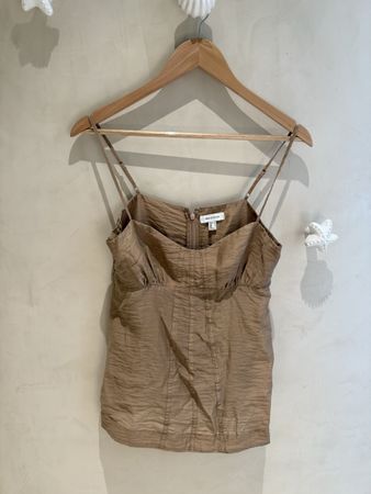 H&M Edition Camisole Top Beige Size 36 New Condition