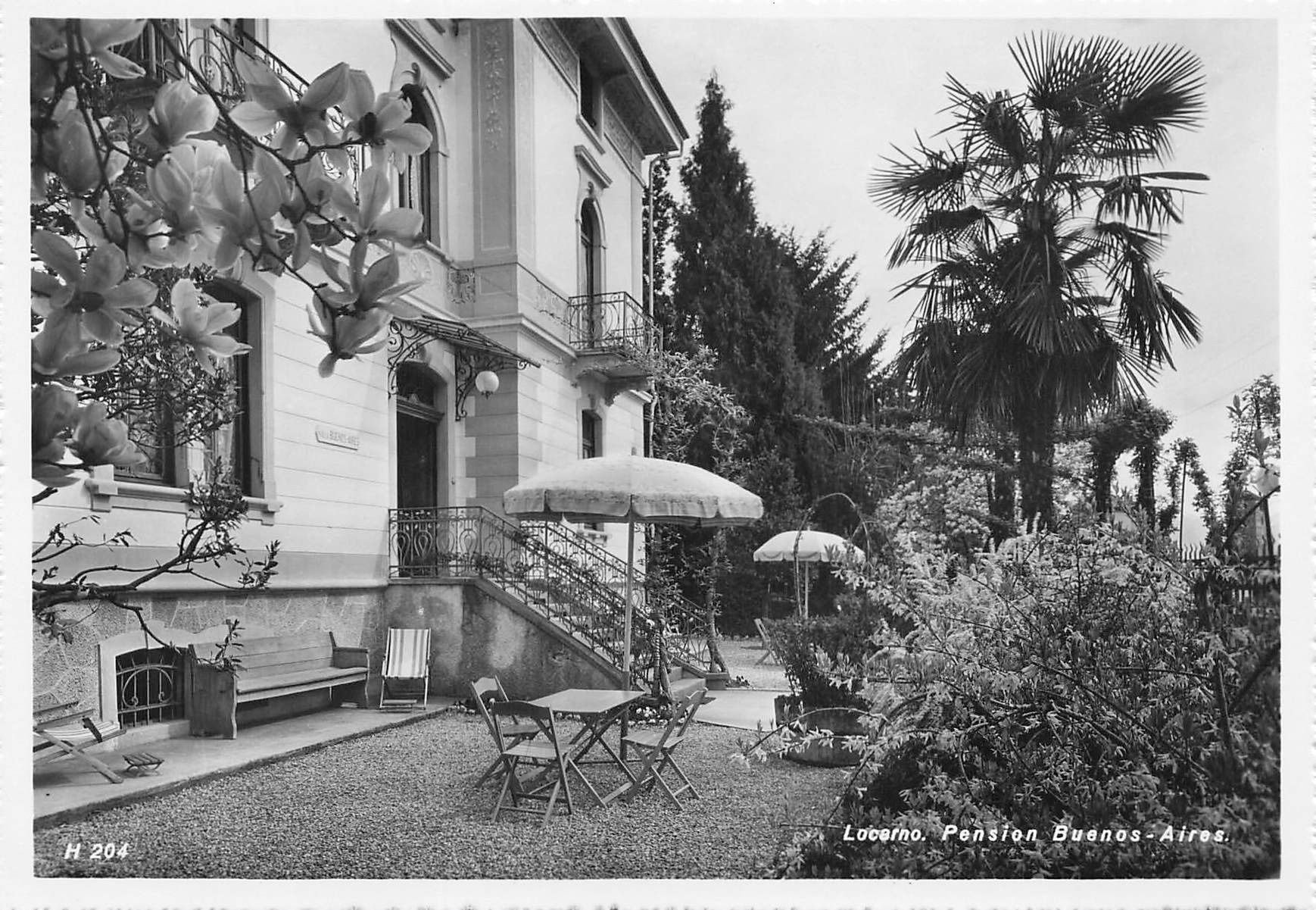 Cartes postales: Locarno pension Buenos Aires – D'occasion à Biasca par Blenio71